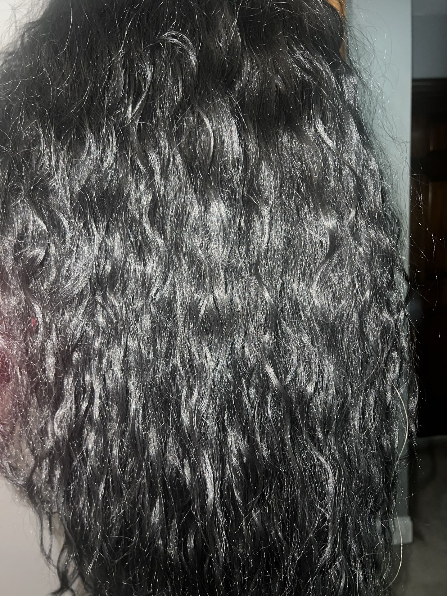 Long Black Wig