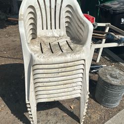 White chairs