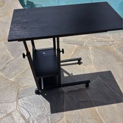 Like New Adustable Side Table