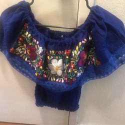 Mexican Traditional Blouse 