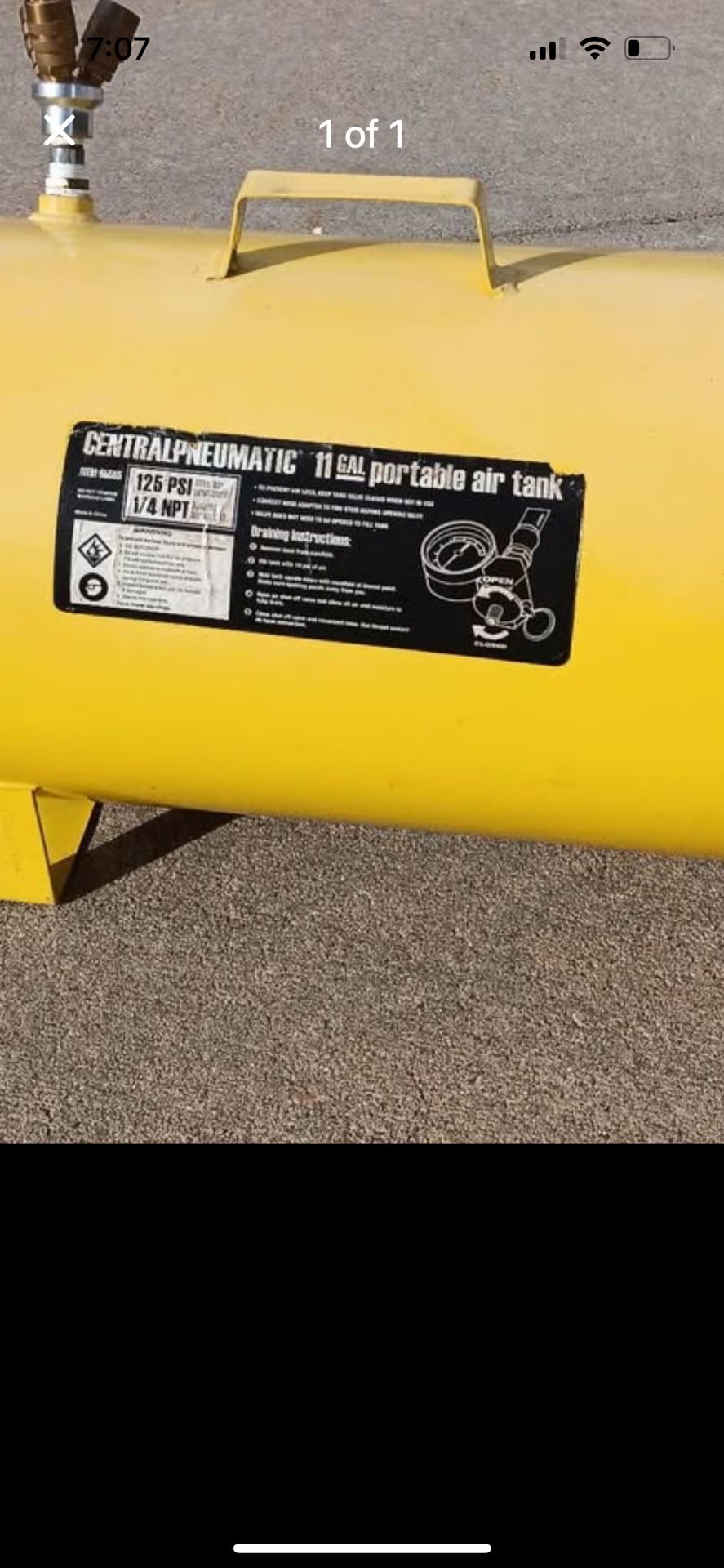 11 Gallon Air Tank