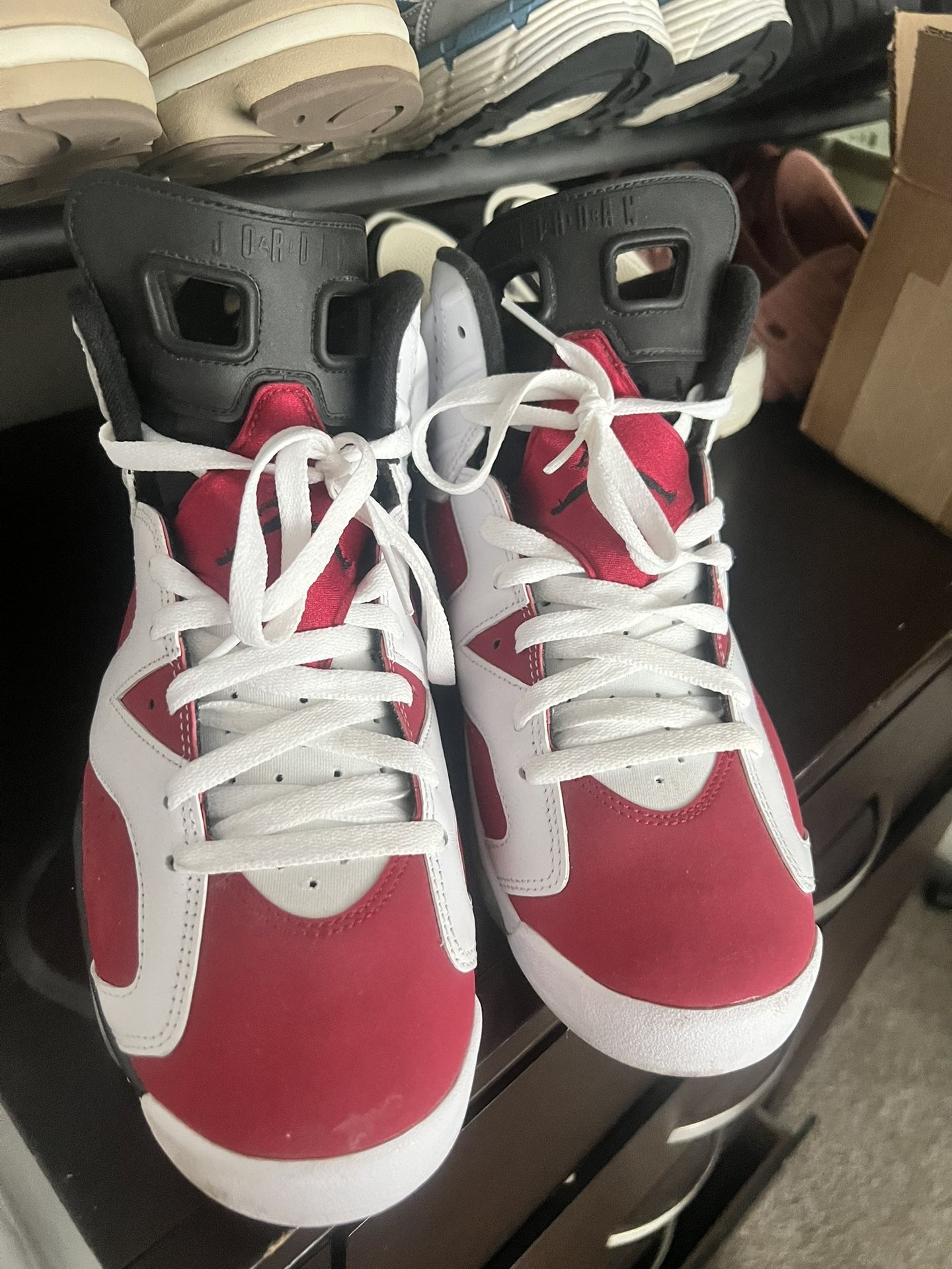 Carmine 6s Size 9.5
