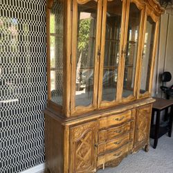 Vintage China Cabinet 