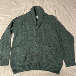 Flint And Tinder- Aran Cable Knit Cardigan