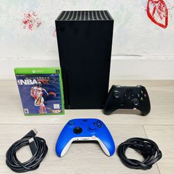 Microsoft Xbox Series X - 1 TB , Bonus 1 Controller , 1 Game ( Used )
