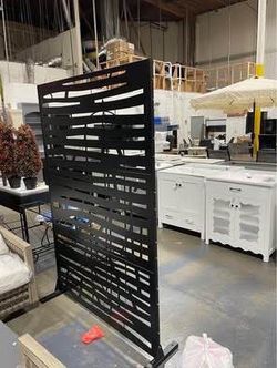 Assembled New Outdoor & Indoor Privacy Screen Metal Privacy Screens 76" H x 48" W