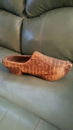 Wooden Dutch Shoe