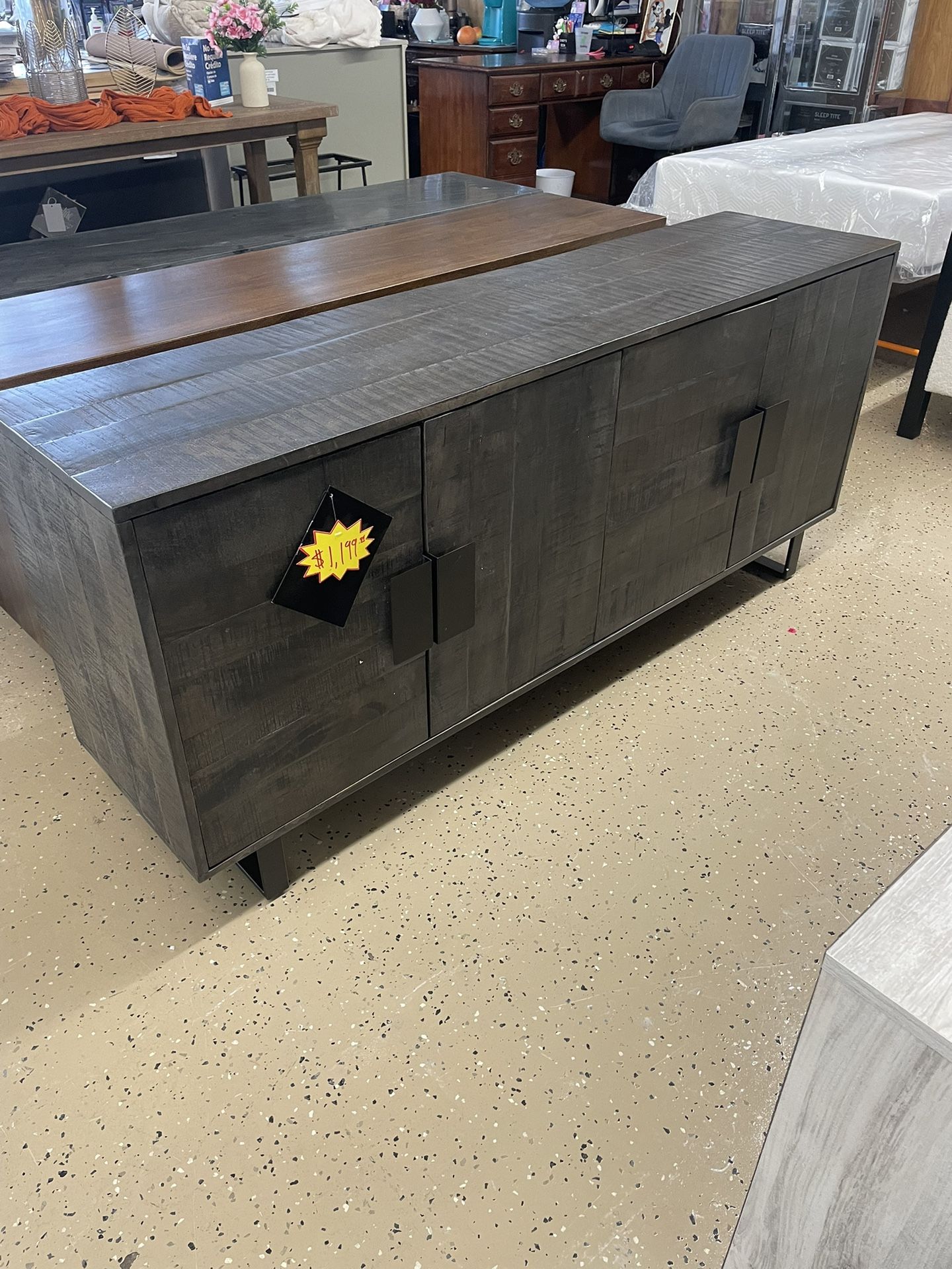Dark Wood Tv Stand