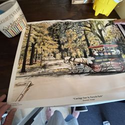 19”c25” Prints  Charleston South Carolina 