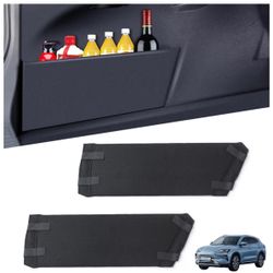 2Pcs Rear Trunk Organizer Side Divider Liner Board Fiber Waterproof Car Rear Storage Side Baffle Partition Board Practical Auto Interior Accessories 