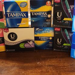 Tampon Lot! 252 Tampons! NIB! 
