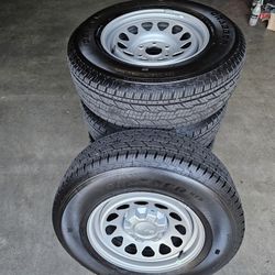 17" GMC SIERRA RIMS & TIRES 