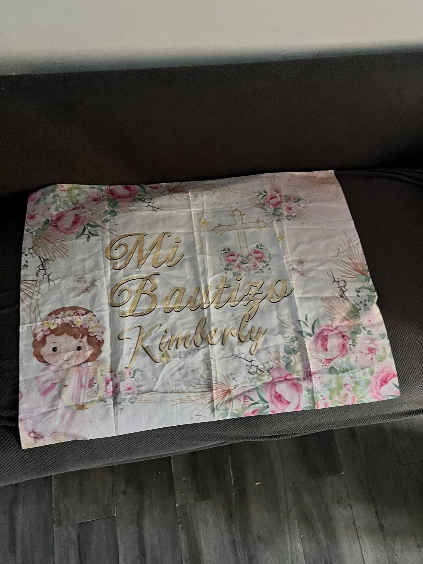 Girls Bautizo Banner