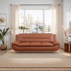 New Leather 3 Seater Sofa