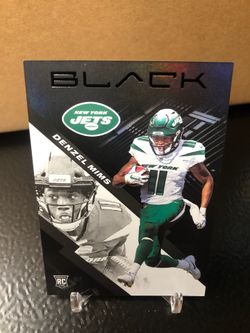 🔥 2020 Panini Black Denzel Mims Rookie RC No 120 Jets 🔥