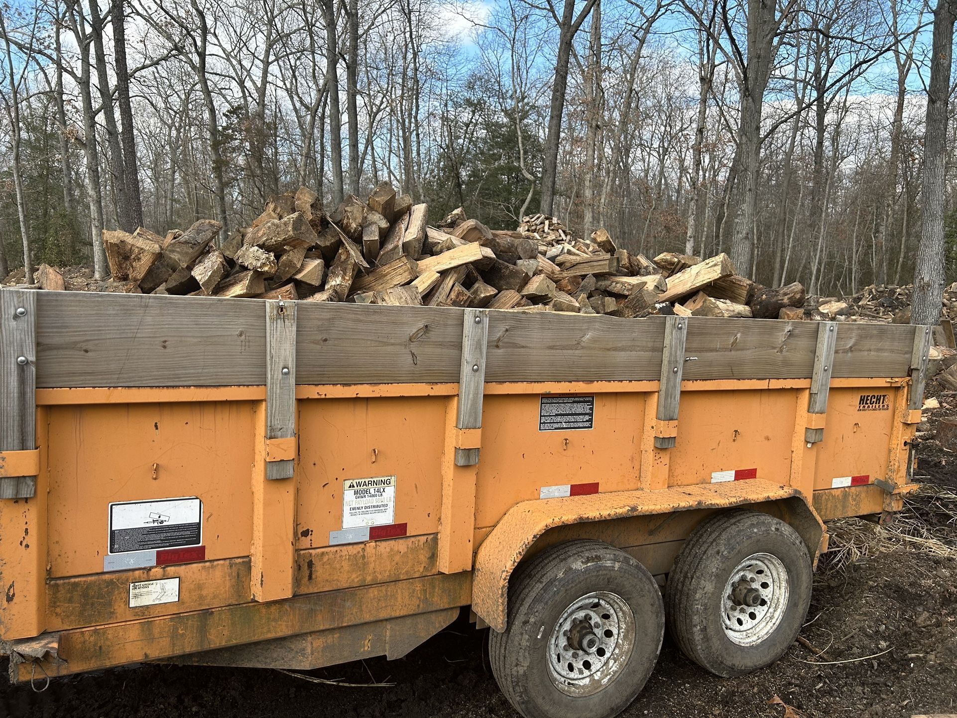 Seasoned Firewood Before New Years Eve