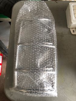 Brand new chrome 2002 - 2008 rumble bee type taillight covers