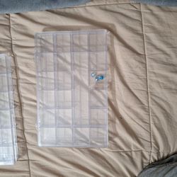 Bead, organizer 2 boxes.