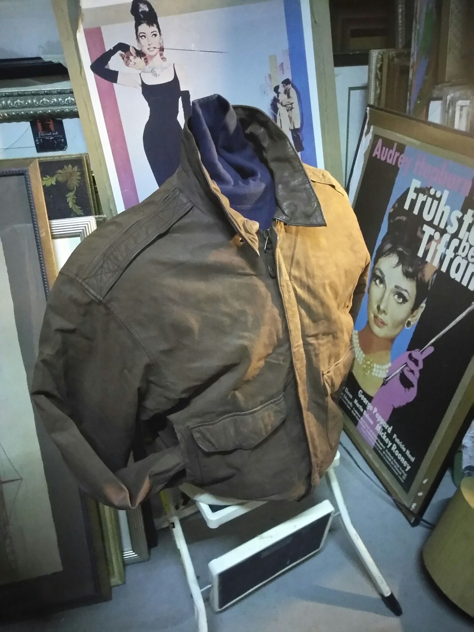 Men's Leather Bomber