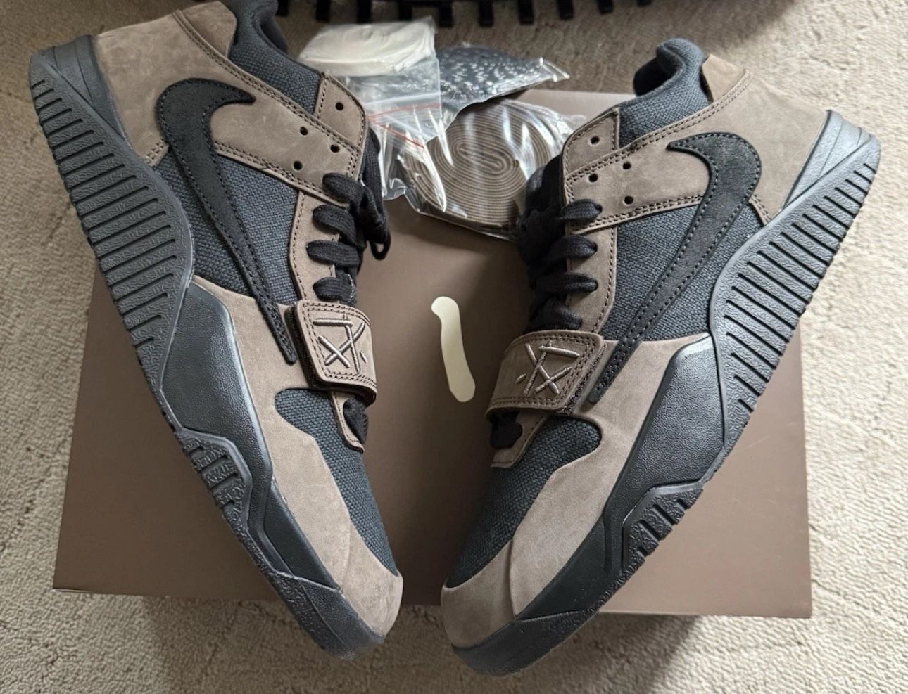 Size 12 - Travis Scott x Jordan Jumpman Jack TR Dark Mocha
