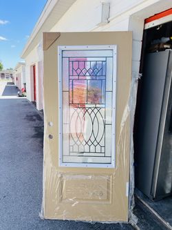 Exterior Entry Door 36x78.25 Slab Only