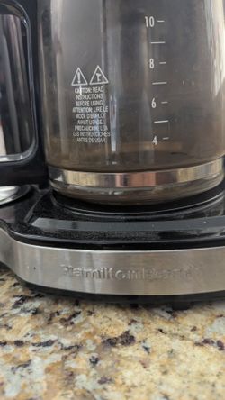 Hamilton beach 12 cup coffee maker