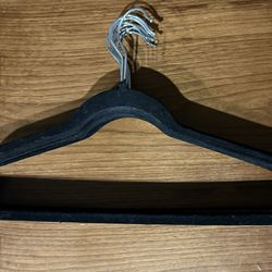 10 Velvet Hangers for $5 – Non-Slip, Great Condition