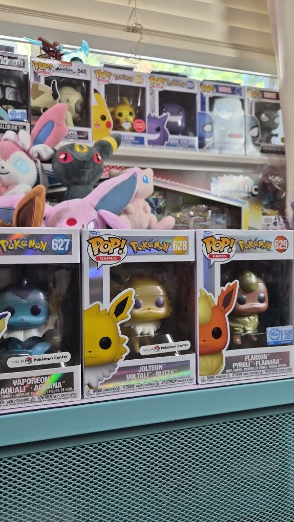 Pokemon Center Funko Pops