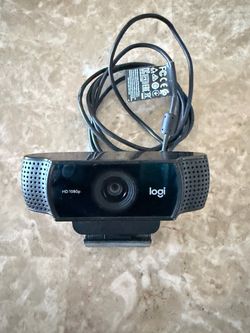 Logitech HD 1080p logi  webcam V-U0028 USB computer web cam