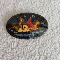 Handmade vintage Russian Pin