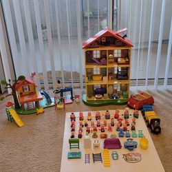 Peppa pig toy play set