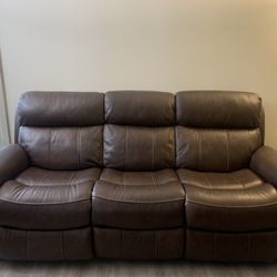 Mors Ranger Power Sofa in Brown leather