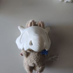 Labubu Cubone Skull Mask