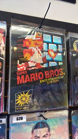 Super Mario Bros poster with super Mario Brothers 2 & 3