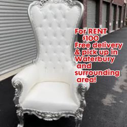 Throne Chair For R…E..N..T