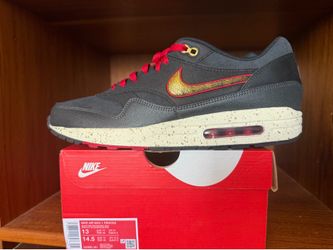 NIKE AIR MAX 1 QS PE PITTSBURGH PIRATES CITY CONNECT DS SHOES SZ 13 IQ2893 001