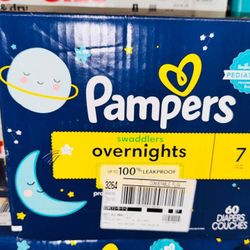 Pampers Swaddlers Overnight Size 7