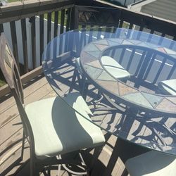 Glass Dining Table 