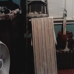 Latter And   Werner Painter Scaffold And Painting Stick