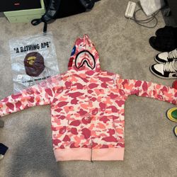 Pink camo BAPE (S) Authentic
