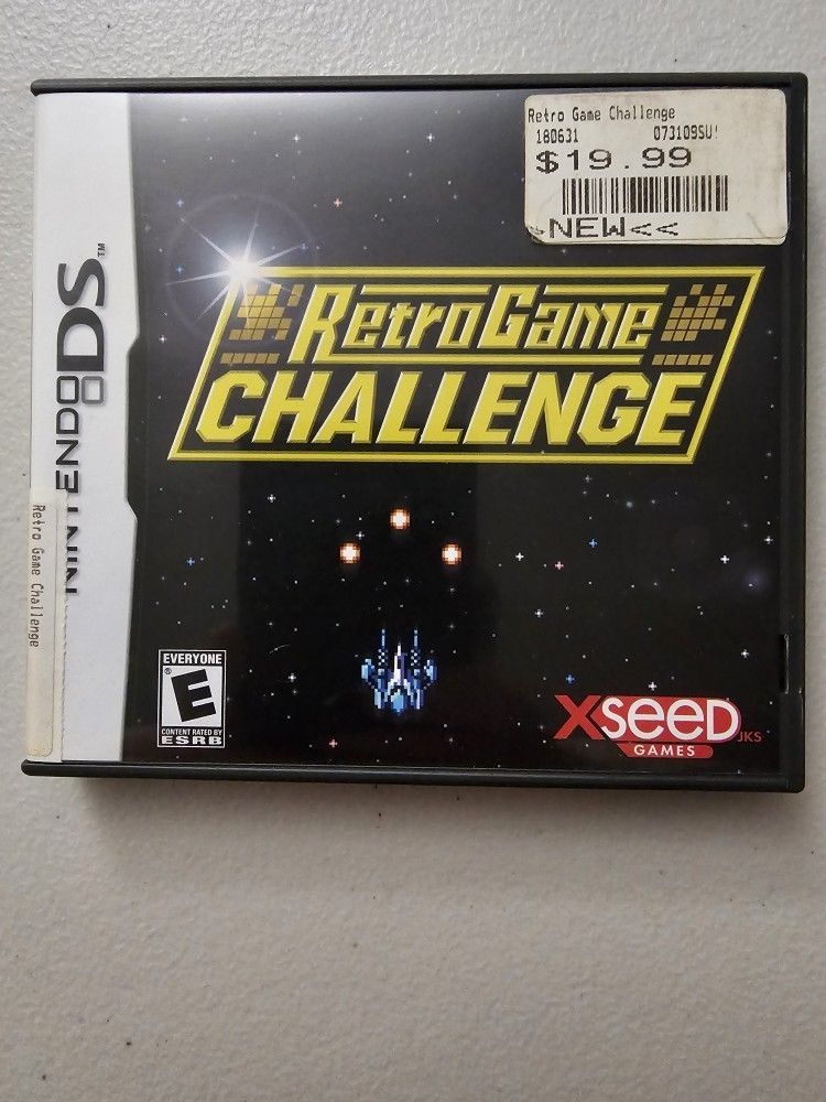 RetroGame Challenge for Nintendo DS - Great condition CIB / complete in box