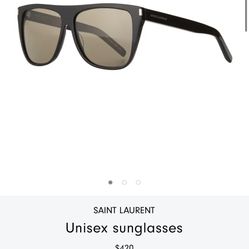 Saint Laurent Unisex Sunglasses
