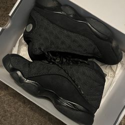 Jordan Black Cats Size 10 