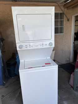 Stacked Washer and Dryer
