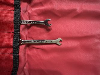 Snap-On Metric Flank Drive Combination Wrench Set