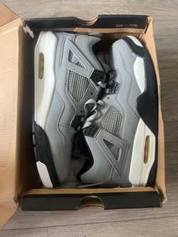 Air Jordan 4 Cool Grey Mens Size 10 - slightly worn