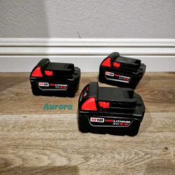 MILWAUKEE M18 5.0 BATTERIES