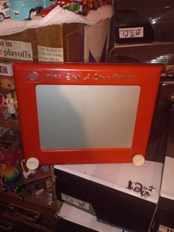 Old school..."Etch a sketch"