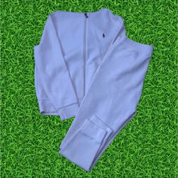 Polo Ralph Lauren Double-Knit Full-Zip Double-Knit Set