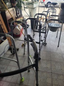 Drive Medical Folding Walker with Wheels